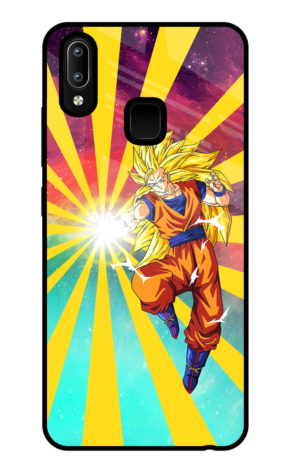 Goku Super Saiyan Vivo Y91/Y93/Y95 Glass Case