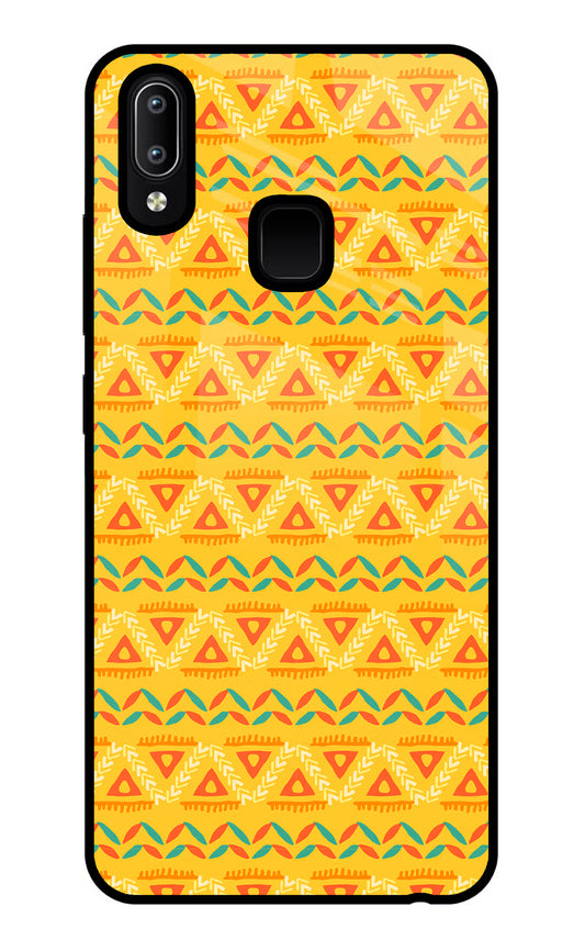 Tribal Pattern Vivo Y91/Y93/Y95 Glass Case