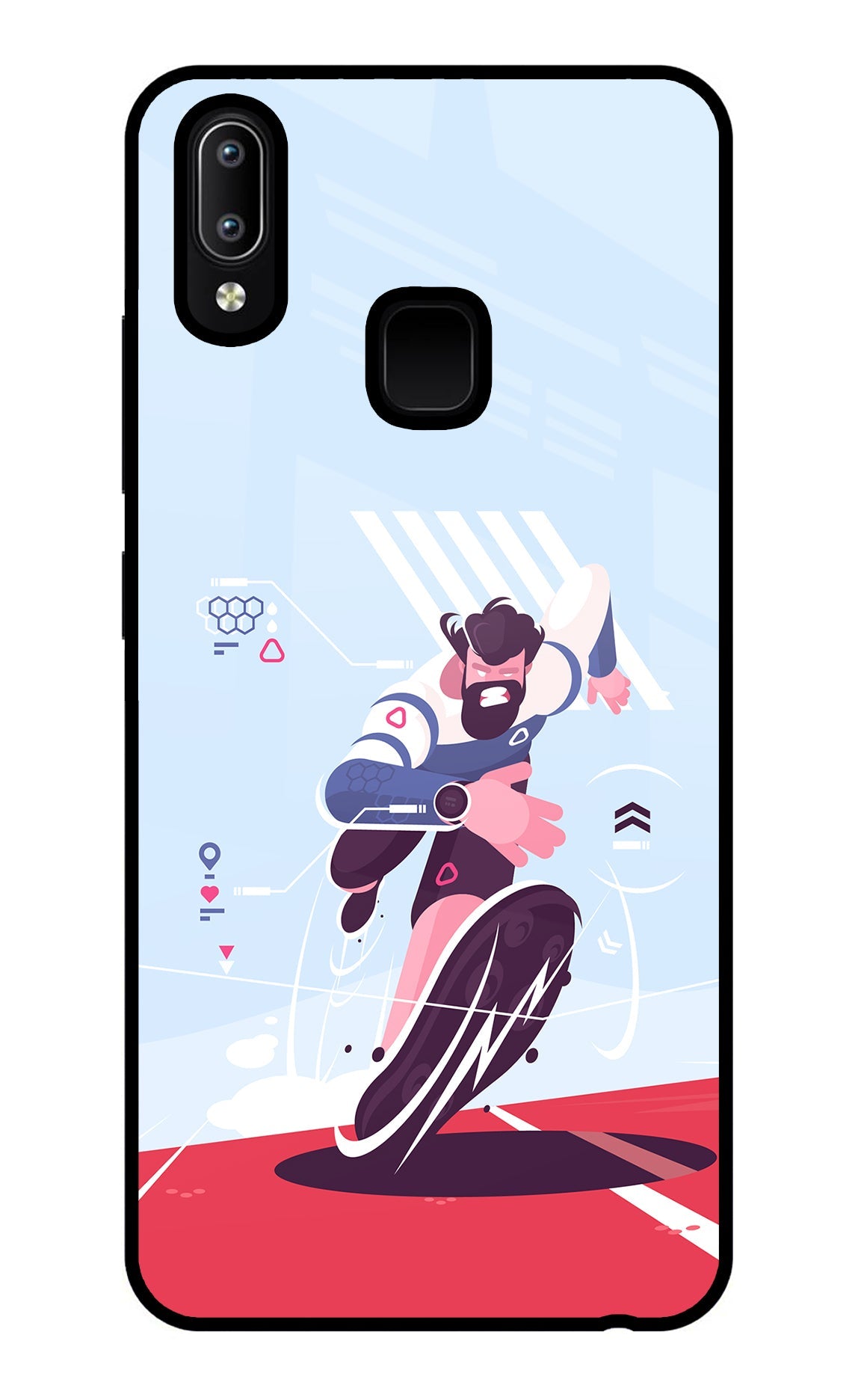 Run Pro Vivo Y91/Y93/Y95 Back Cover