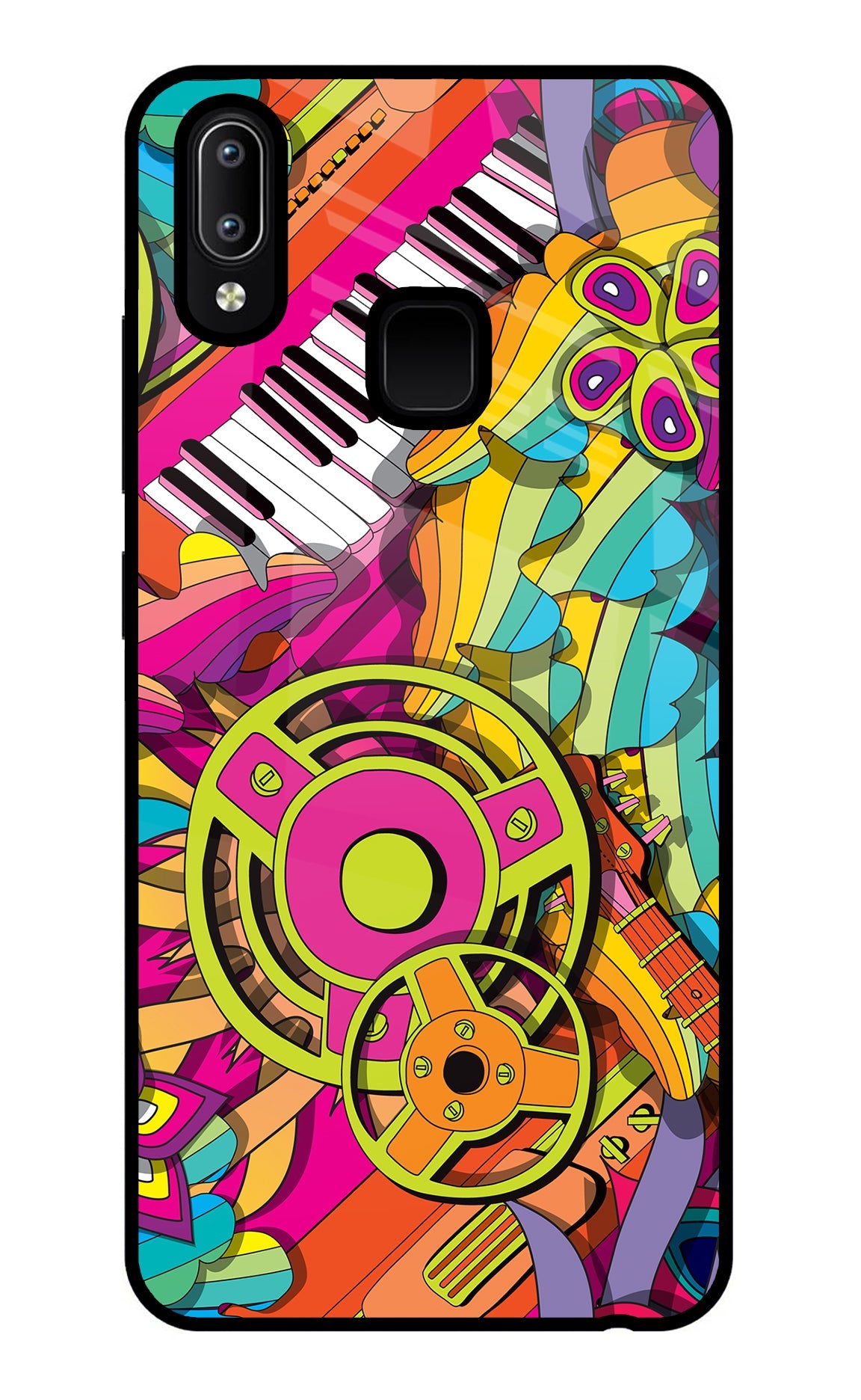 Music Doodle Vivo Y91/Y93/Y95 Back Cover