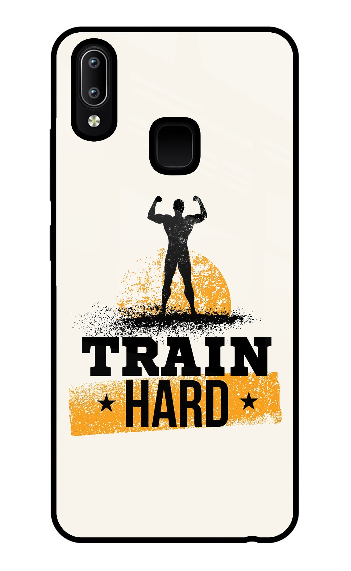 Train Hard Vivo Y91/Y93/Y95 Back Cover