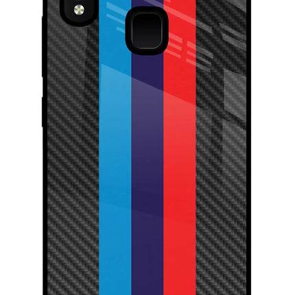 BMW Stripes Pattern Vivo Y91/Y93/Y95 Glass Case