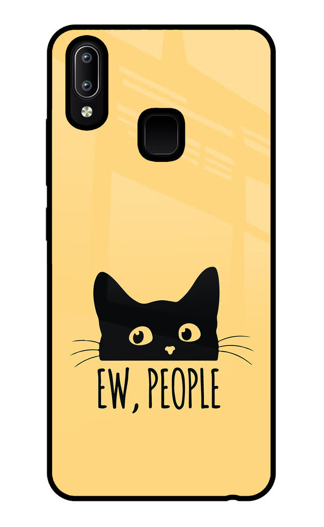 Ew People Catitude Vivo Y91/Y93/Y95 Glass Case