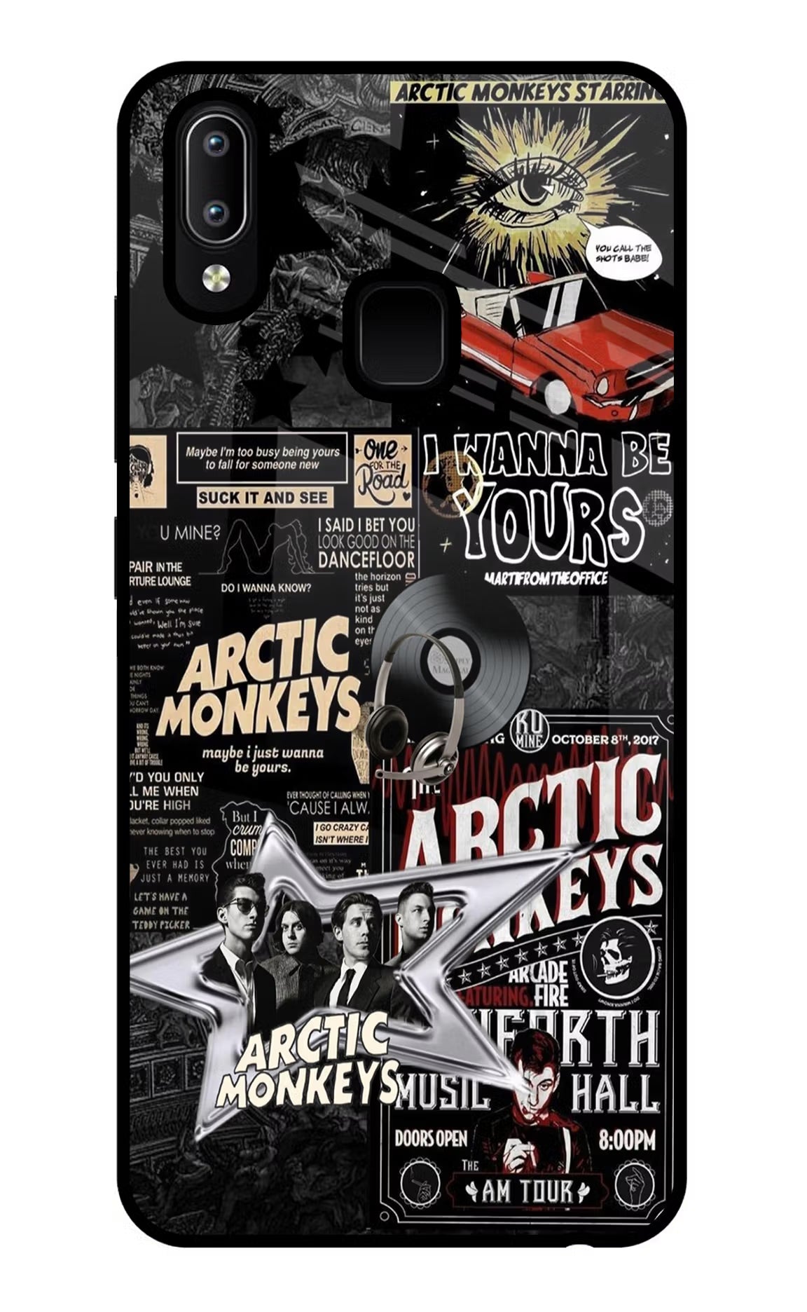 Arctic Monkeys Vivo Y91/Y93/Y95 Glass Case