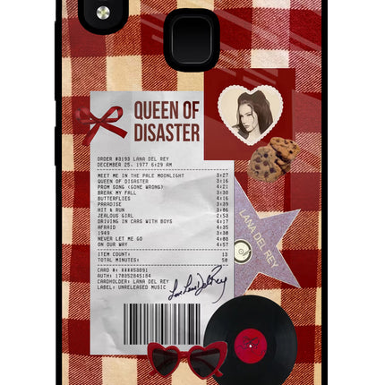 Queen of Disaster Vivo Y91/Y93/Y95 Glass Case