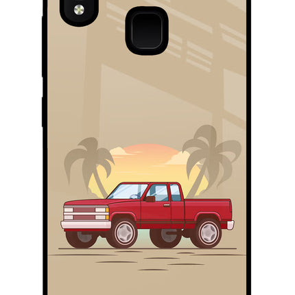 Desert Classic Drive Vivo Y91/Y93/Y95 Glass Case