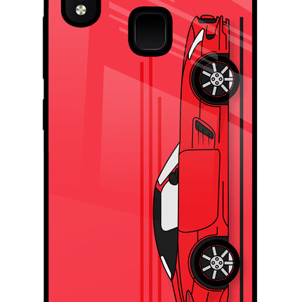 Red Velocity Vivo Y91/Y93/Y95 Glass Case