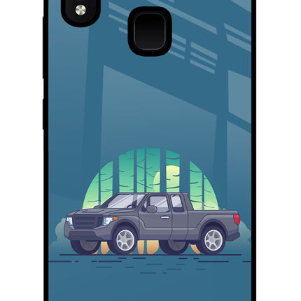 Retro Garage Vibe Vivo Y91/Y93/Y95 Glass Case