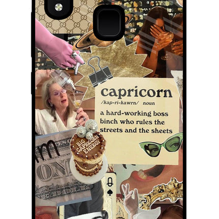 Capricorn Zodiac Vivo Y91/Y93/Y95 Glass Case