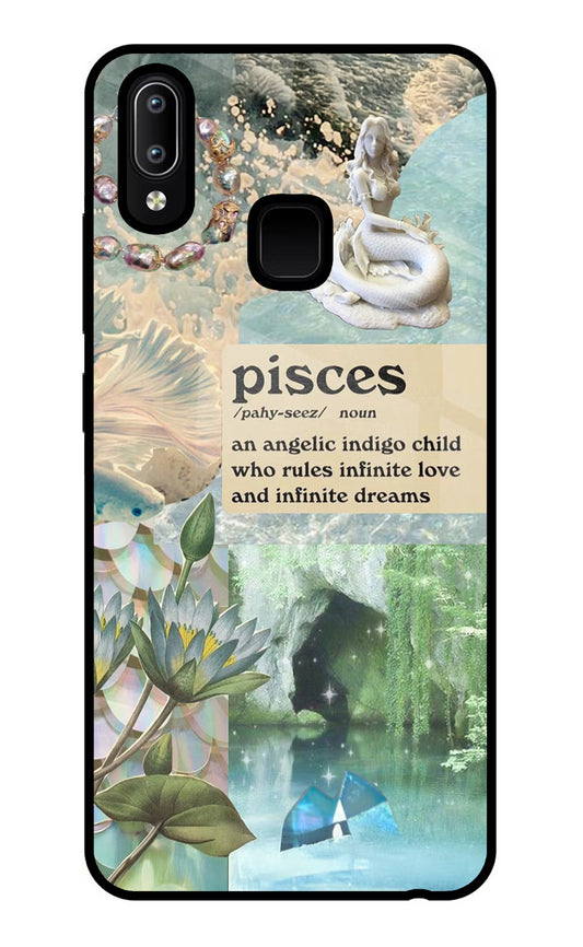 Pisces Zodiac Vivo Y91/Y93/Y95 Glass Case