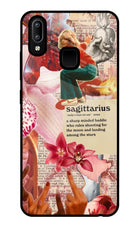 Sagittarius Zodiac Vivo Y91/Y93/Y95 Glass Case