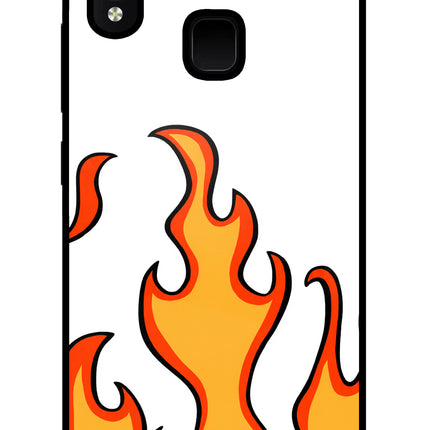 Fired Up – White Vivo Y91/Y93/Y95 Glass Case