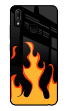 Fired Up – Black Vivo Y91/Y93/Y95 Glass Case