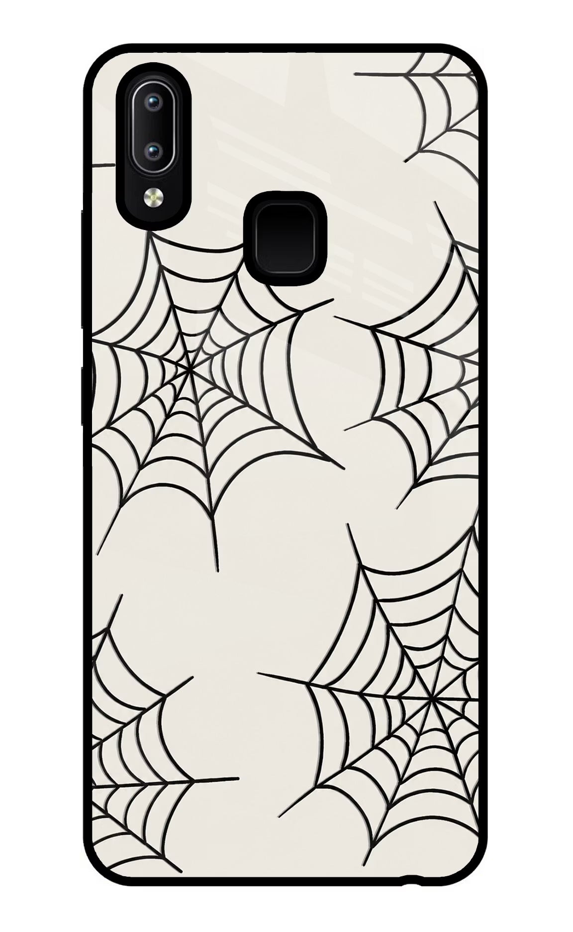 Spider Web Vivo Y91/Y93/Y95 Glass Case