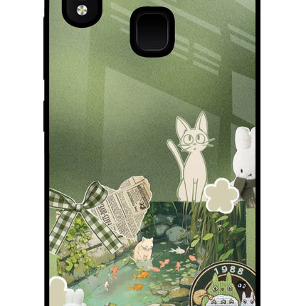 Aesthetic anime Vivo Y91/Y93/Y95 Glass Case
