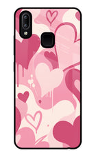 Hearty case Vivo Y91/Y93/Y95 Glass Case