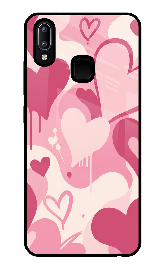 Hearty case Vivo Y91/Y93/Y95 Glass Case