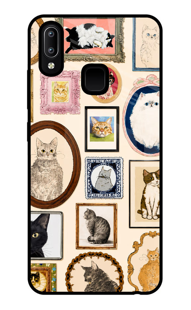 Mirror Cats Vivo Y91/Y93/Y95 Glass Case