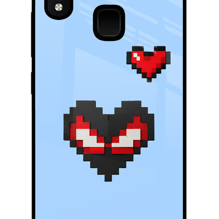Peter Heart Vivo Y91/Y93/Y95 Glass Case