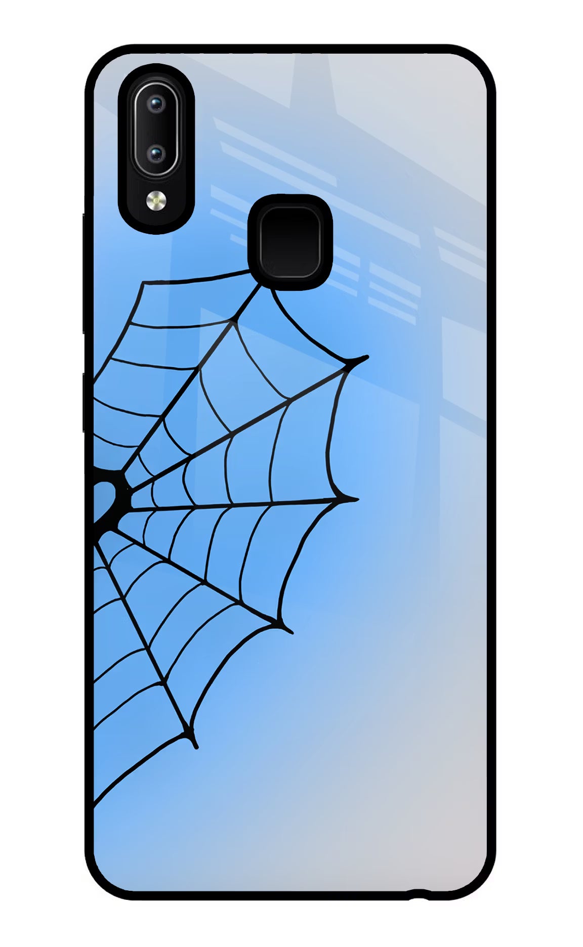 Blue Web Vivo Y91/Y93/Y95 Glass Case