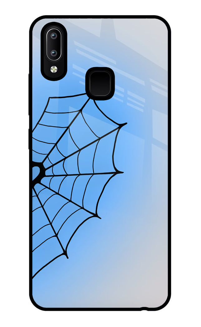 Blue Web Vivo Y91/Y93/Y95 Glass Case