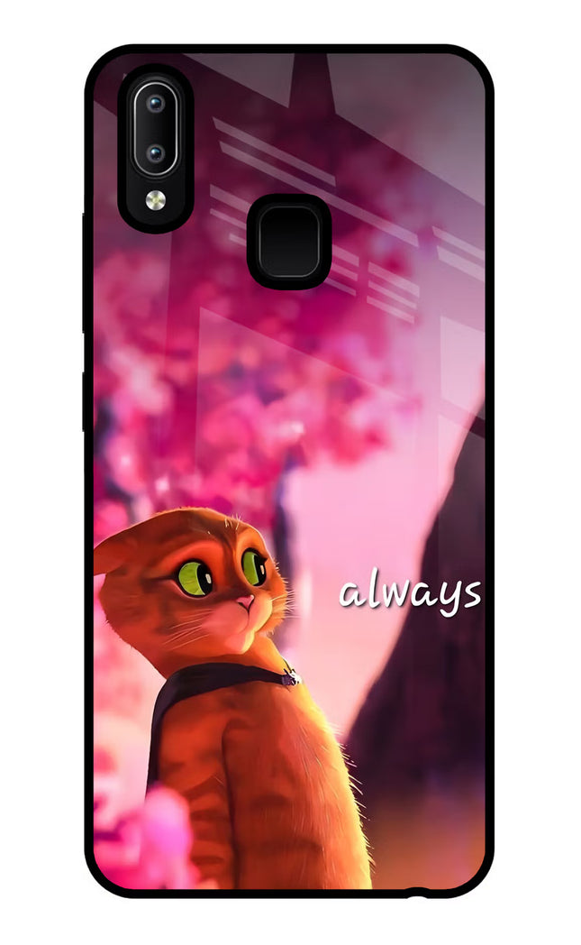 Always Cat Vivo Y91/Y93/Y95 Glass Case