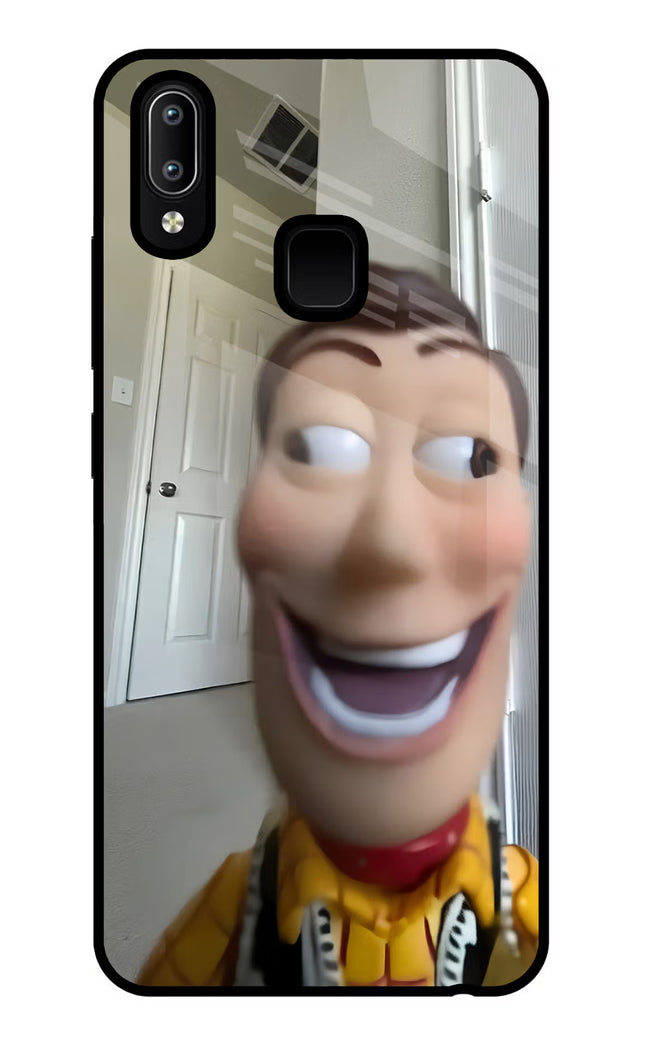 Side Eye Woody Vivo Y91/Y93/Y95 Glass Case