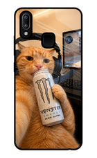 Gamer Cat Energy Vivo Y91/Y93/Y95 Glass Case