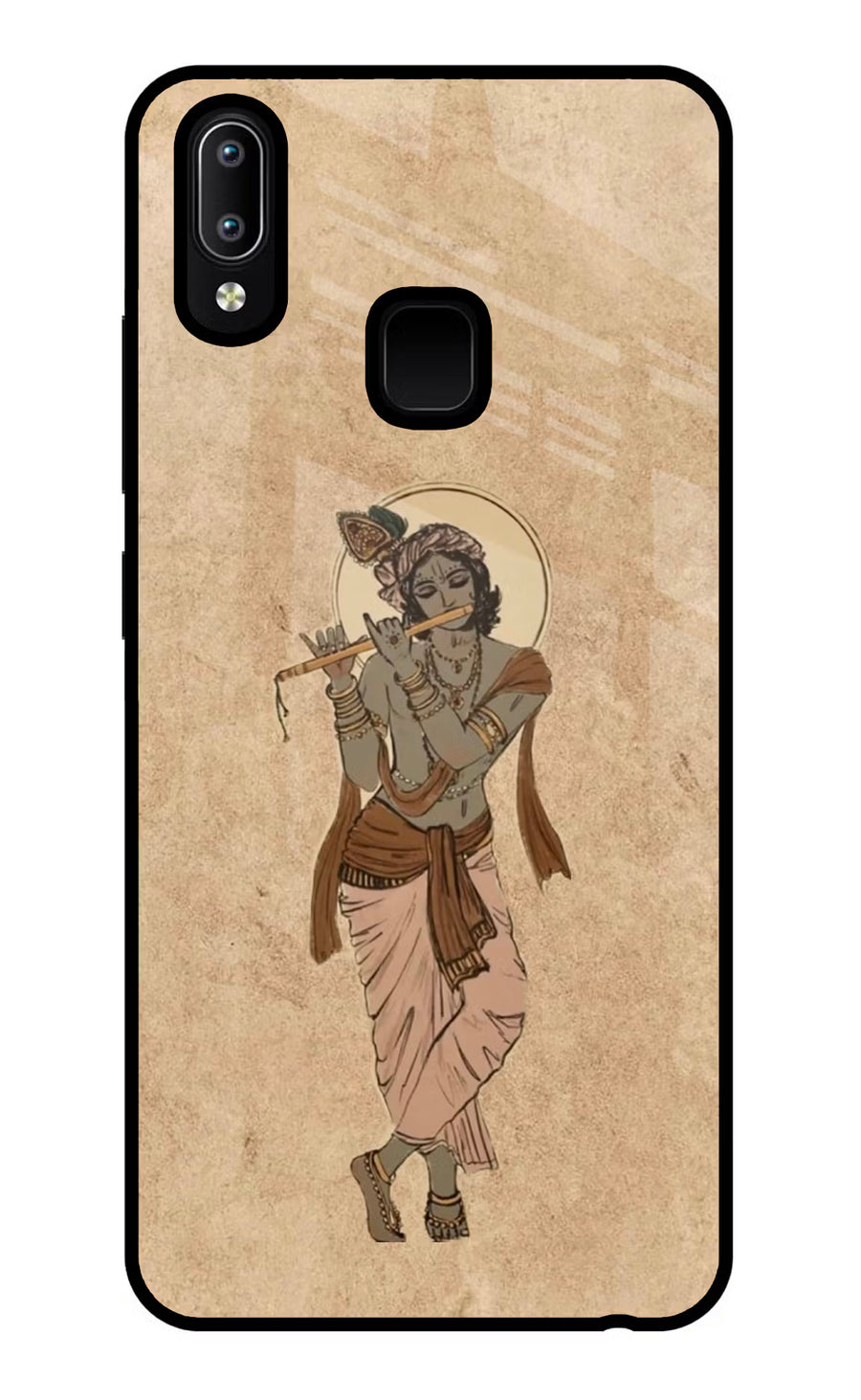 Krishna Vivo Y91/Y93/Y95 Back Cover, Glass case