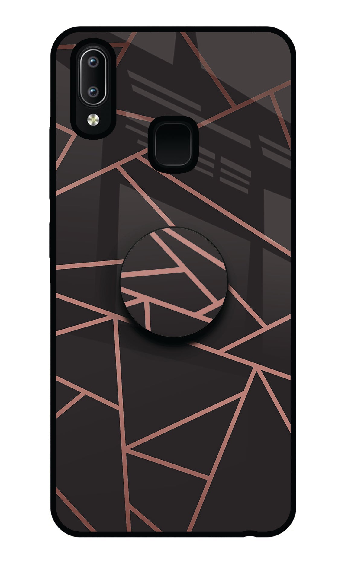 Geometric Pattern Vivo Y91/Y93/Y95 Glass Case