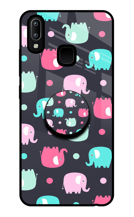 Baby Elephants Vivo Y91/Y93/Y95 Glass Case