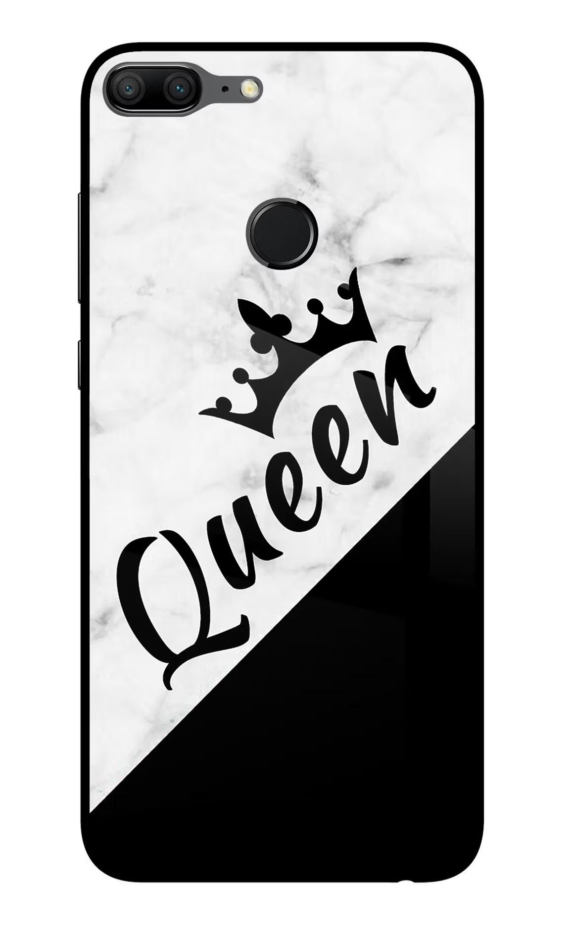 Queen Honor 9 Lite Glass Case Back Cover by Casekaro