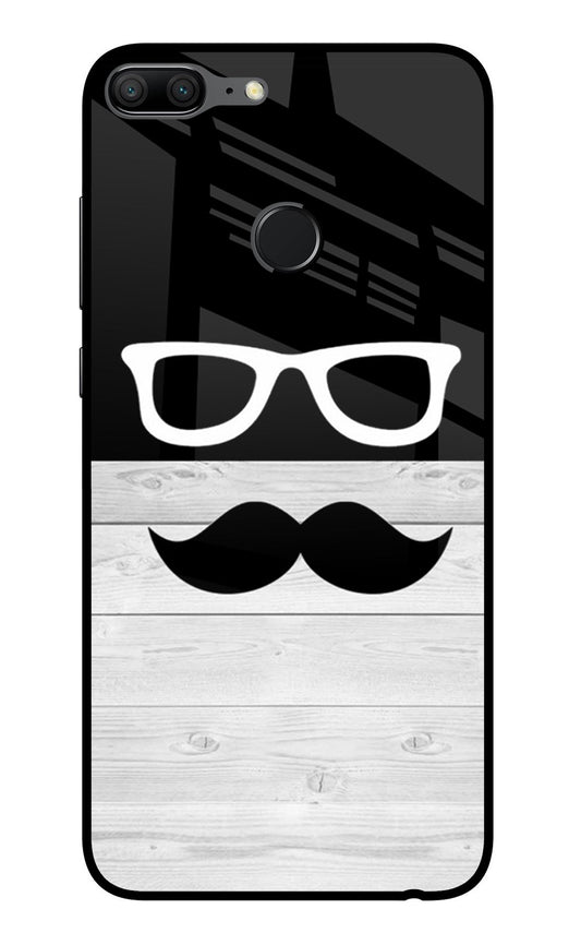 Mustache Honor 9 Lite Glass Case