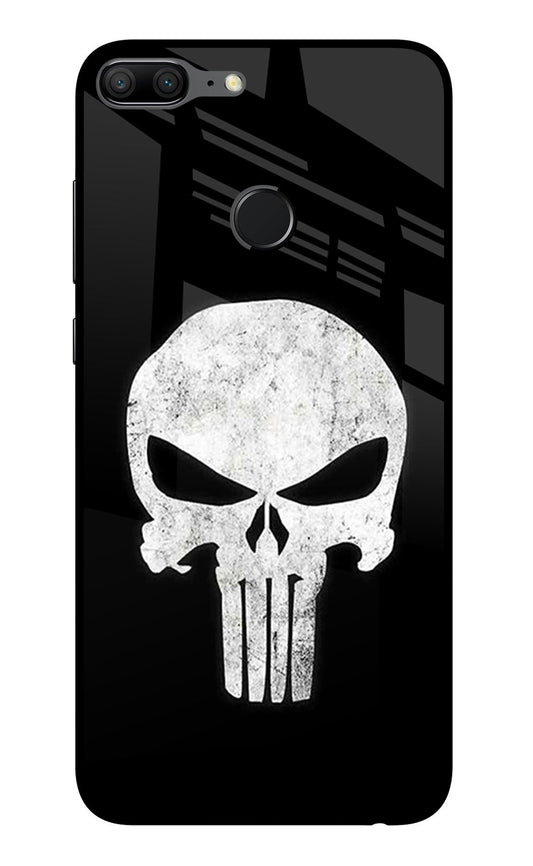Punisher Skull Honor 9 Lite Glass Case