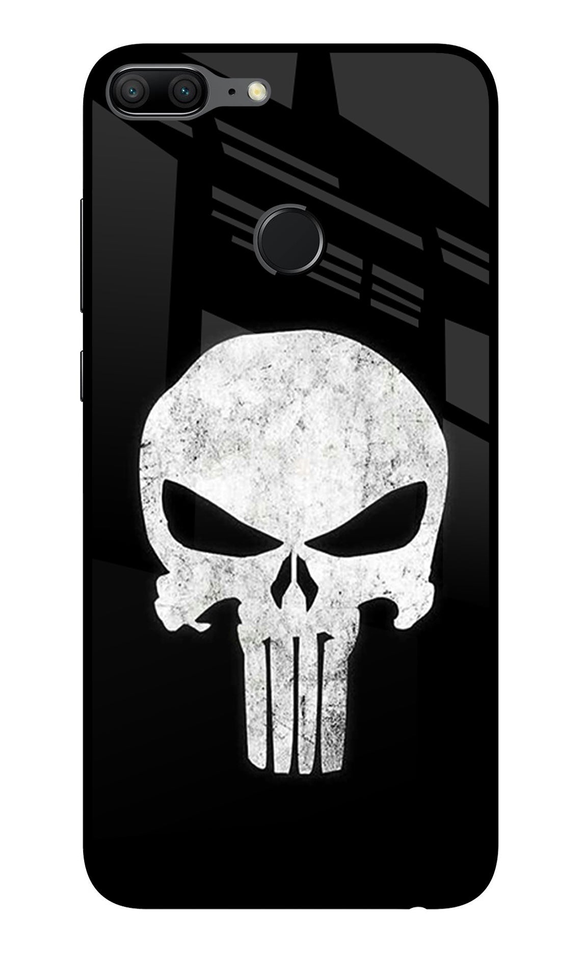 Punisher Skull Honor 9 Lite Back Cover