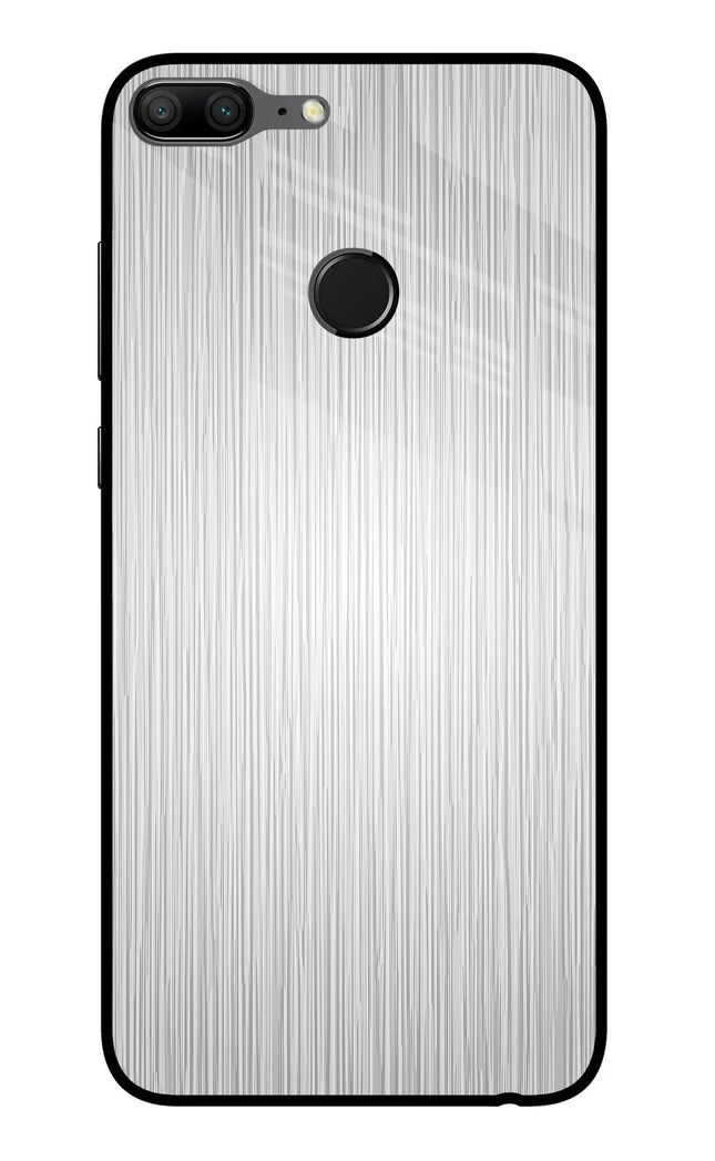 Wooden Grey Texture Honor 9 Lite Glass Case Back Cover by Casekaro
