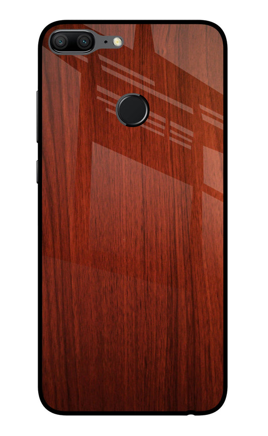 Wooden Plain Pattern Honor 9 Lite Glass Case