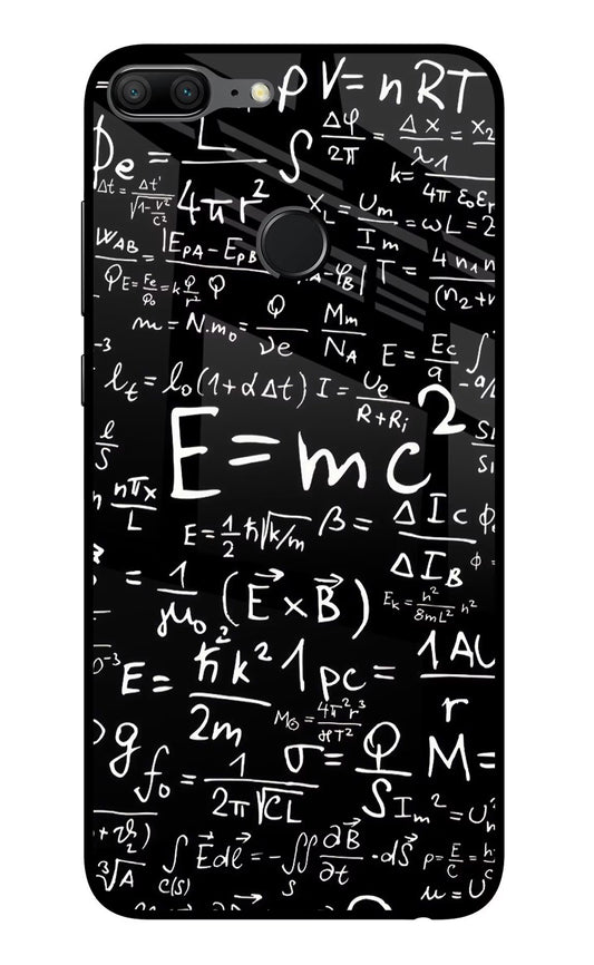 Physics Formula Honor 9 Lite Glass Case