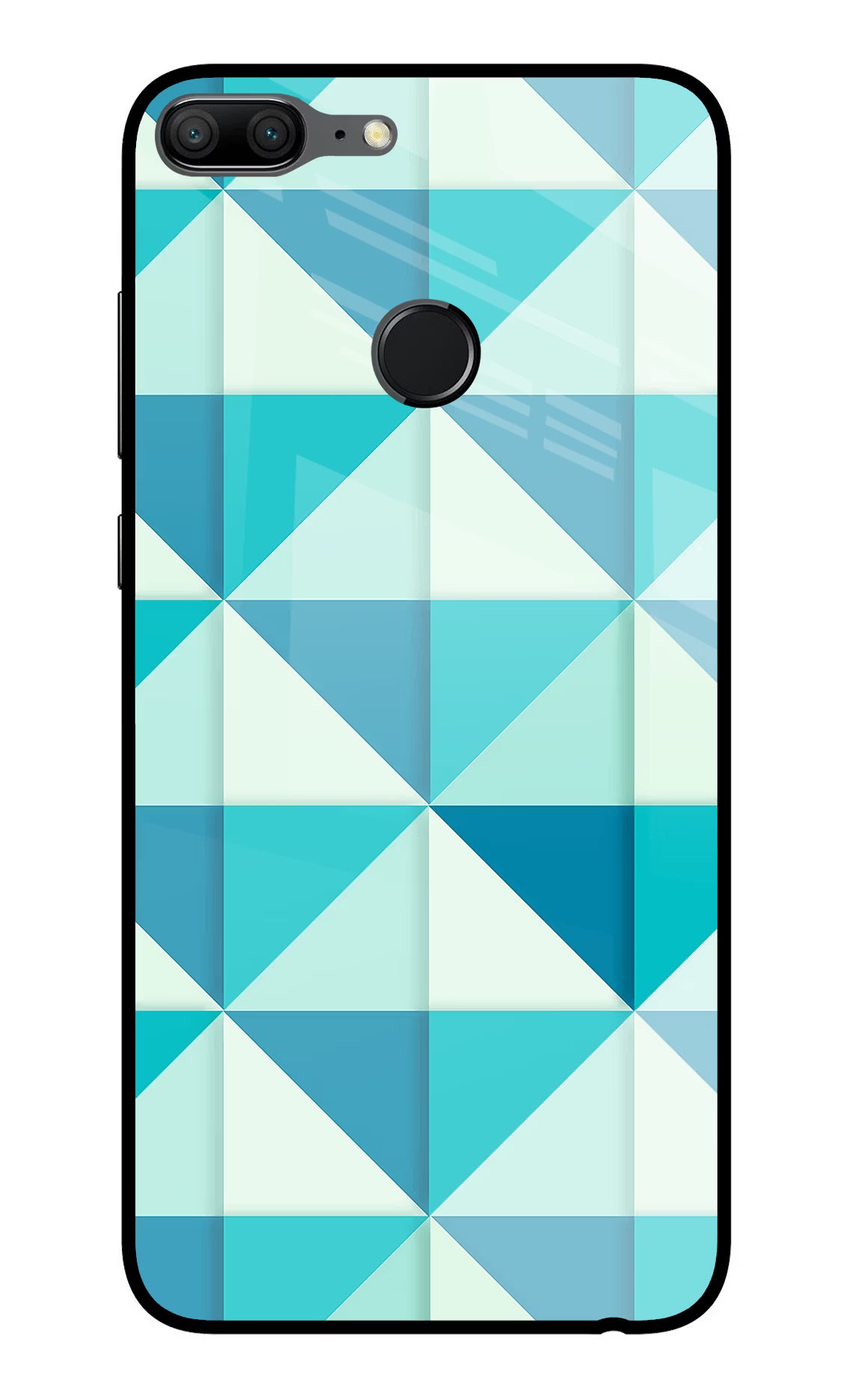 Abstract Honor 9 Lite Glass Case Back Cover by Casekaro