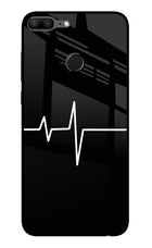 Heart Beats Honor 9 Lite Glass Case
