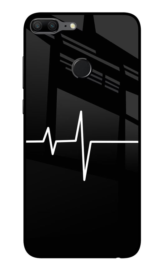 Heart Beats Honor 9 Lite Glass Case