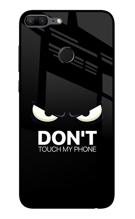 Don'T Touch My Phone Honor 9 Lite Glass Case