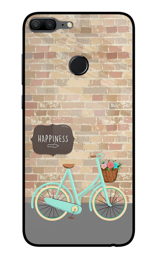 Happiness Artwork Honor 9 Lite Glass Case