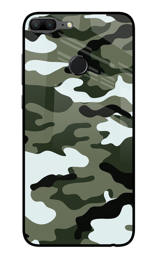 Camouflage Honor 9 Lite Glass Case