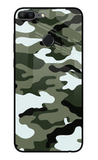 Camouflage Honor 9 Lite Glass Case Back Cover by Casekaro
