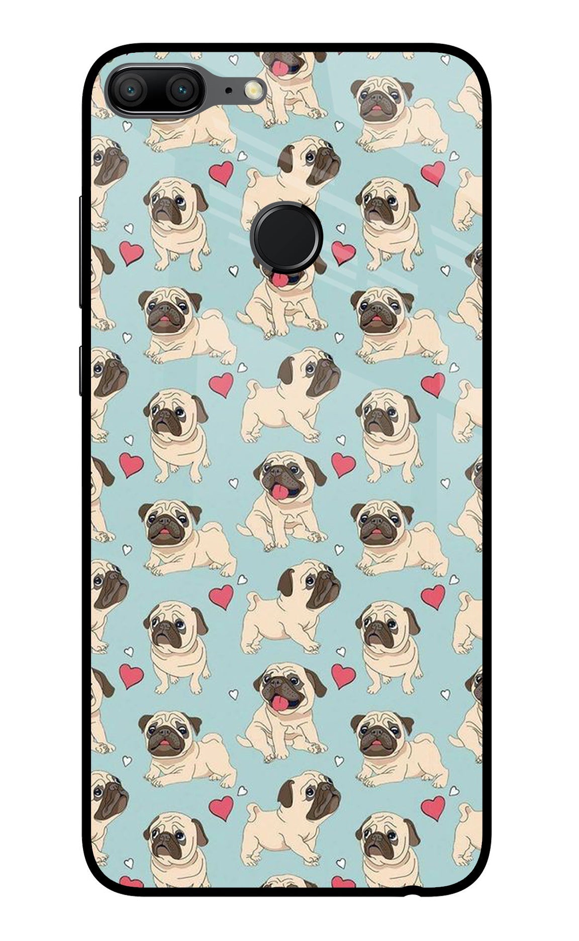 Pug Dog Honor 9 Lite Back Cover