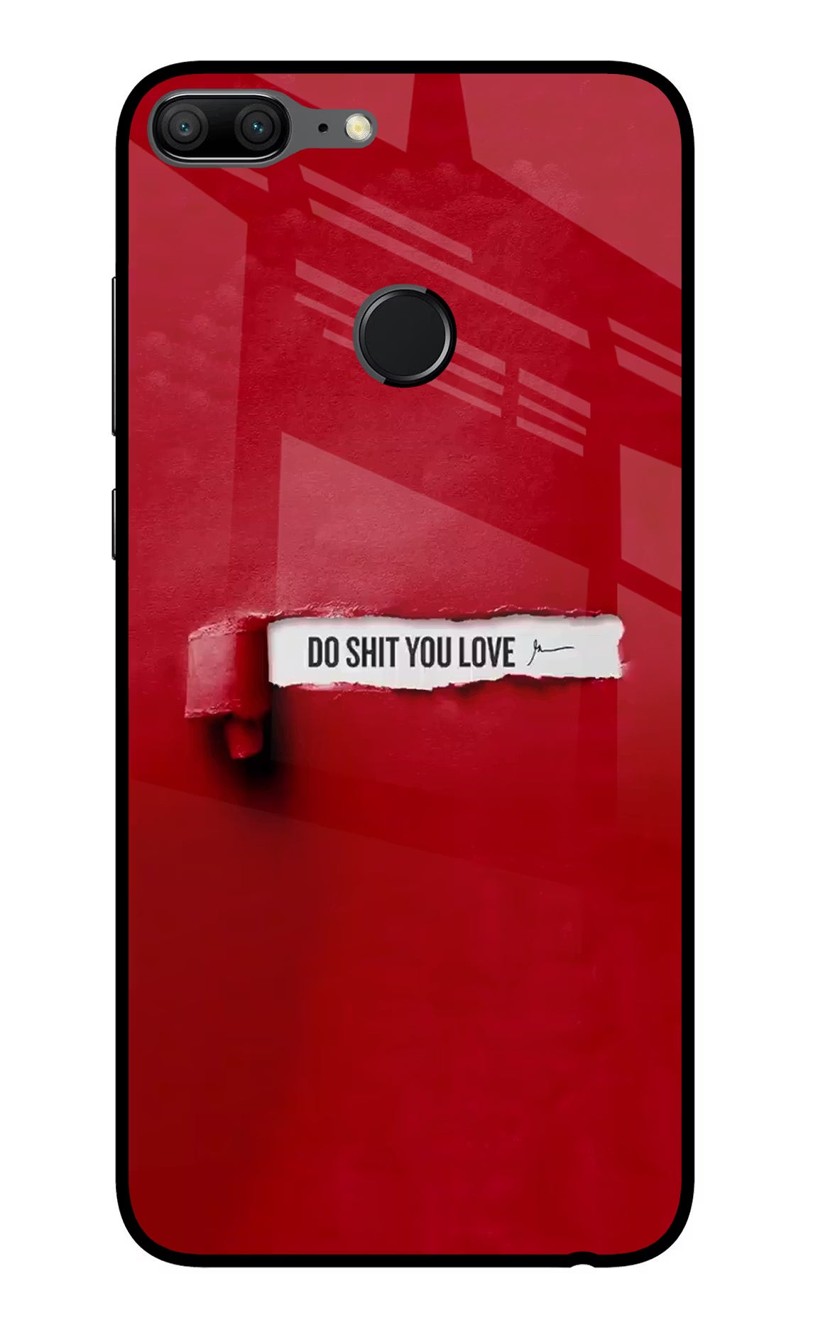 Do Shit You Love Honor 9 Lite Glass Case