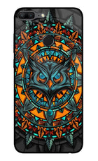 Angry Owl Art Honor 9 Lite Glass Case