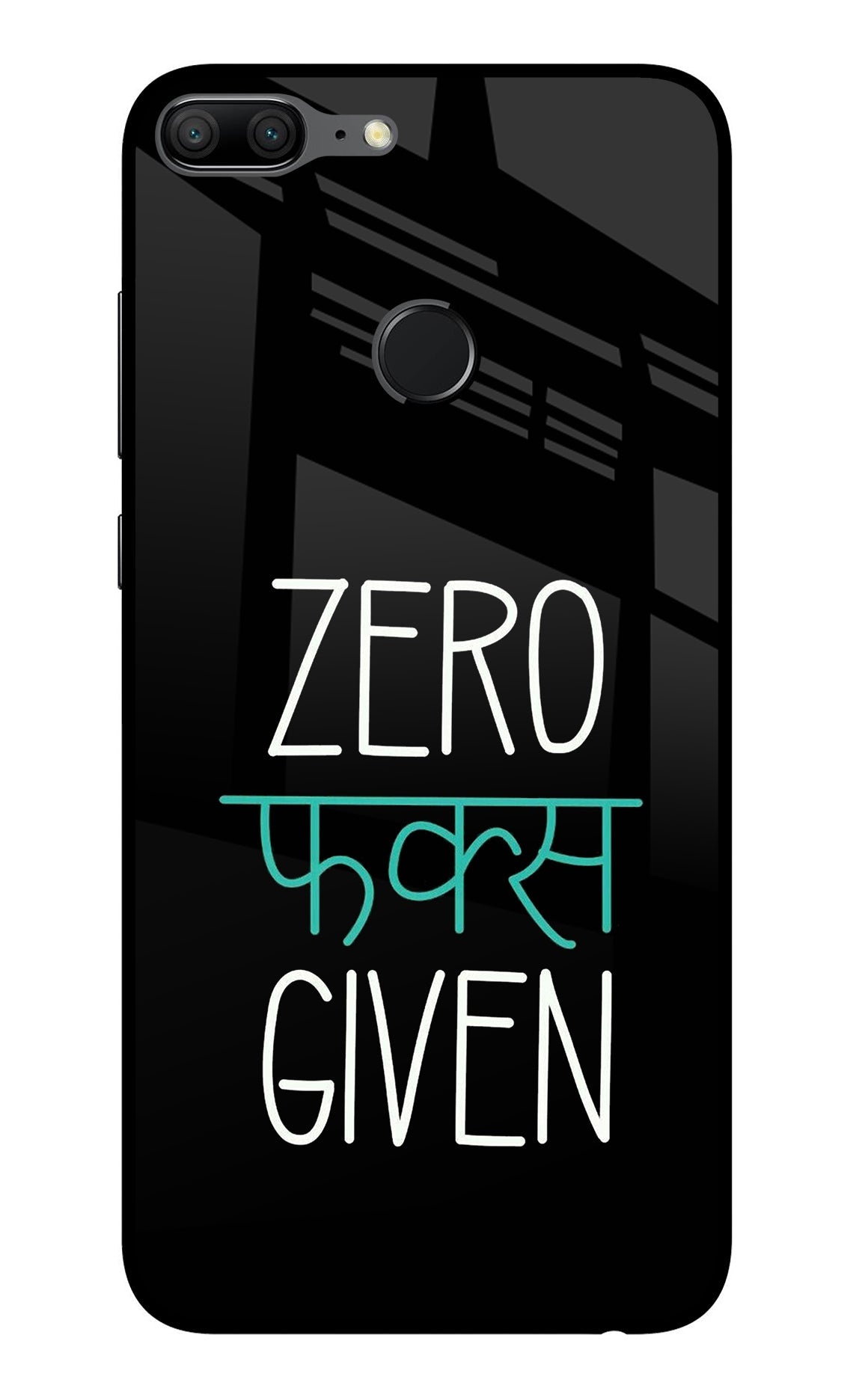 Zero Fucks Given Honor 9 Lite Back Cover