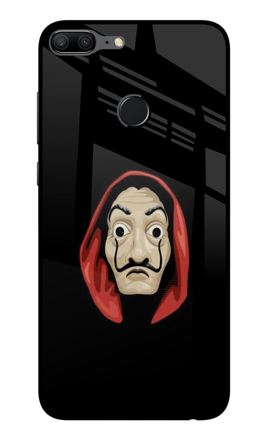 Money Heist Honor 9 Lite Glass Case